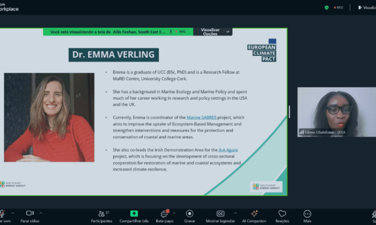 A-AAGORA at the 2nd European Climate Pact Lunch Talk Webinar